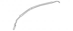 Left side curtain airbag for Mercedes W164 ML
