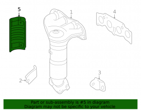 Toyota Camry V40 Hybrid Manifold Guard