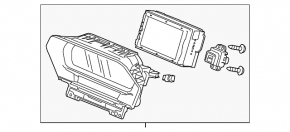 Monitor, display top Acura ILX 13-15 prerest