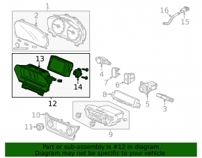 Monitor, display top Acura ILX 13-15 prerest