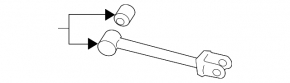Upper Rear Left Longitudinal Arm Lexus GS300 GS350 GS430 GS450h 06-11