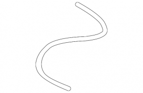 Hood release cable front part Audi Q7 4L 10-15