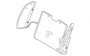 Lumbar support for the driver's seat BMW 3 G20 19-24