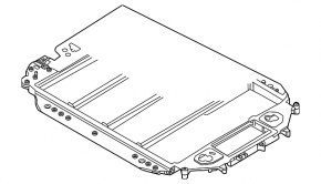 Lower part of the battery housing of the BMW i4 22-26