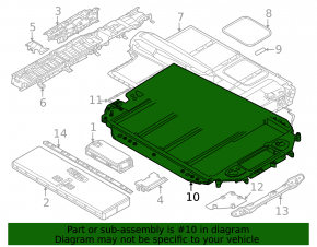 Lower part of the battery housing of the BMW i4 22-26