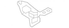 Right hood latch hook Acura MDX 22-26