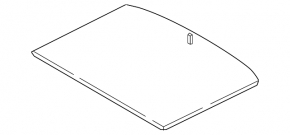 Boot floor Mitsubishi Eclipse Cross 18-20 black