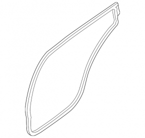 Rear right door seal Nissan Altima 13-18