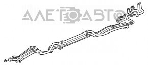 Air conditioning pipe rear row Toyota Highlander 14-16 rear part, air conditioning pipes are broken