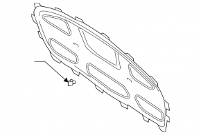 Insulation of the bonnet of Audi A5 F5 17-