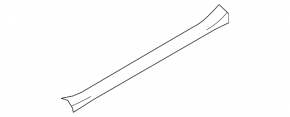 Front right door sill plate for Subaru Forester 2013 SH