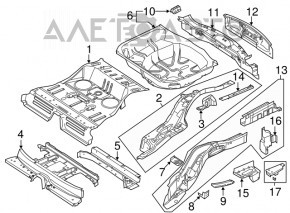 Ford Explorer 11-19 Trunk Tray