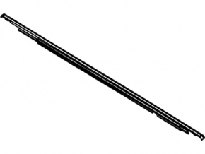 Door-glass molding, central rear right, Ford Focus mk3 11-18, chrome