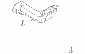 Battery Cooling Duct Upper Right Lincoln MKZ 13-20 Hybrid