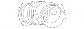 Air duct for Lexus ES250 22- manifold