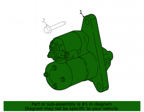 Starter Nissan Rogue 22-26 1.5T JP built