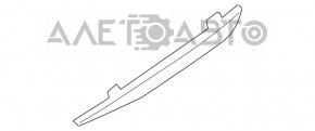 Front bumper tow hook plug right Toyota Camry v70 18-20 SE/XSE