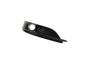 Bumper grille left Chrysler 200 11-14 black under fog lights