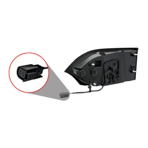 Left inner tailgate light for Jeep Cherokee KL 14-18 pre-restyling