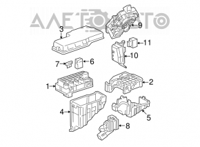Lexus ES 300 underhood fuse box