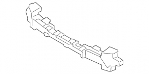 Hyundai Santa FE 21-23 Front Bumper Absorber