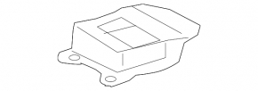 Toyota Solara 2.4 04-06 SRS Airbag Computer Module