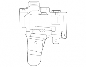 Right Blind Spot Sensor Bracket for Mercedes X247 GLB 20-26