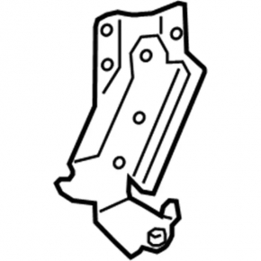 Door hinge lower rear right Ford Transit Connect MK2 13-23