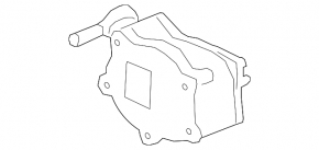 Jaguar XF 16-20 2.0 Vacuum Pump