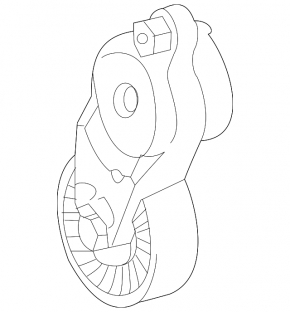 Lexus NX300h 15-21 Drive Belt Tensioner Pulley