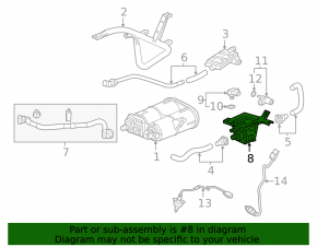 Fuel Leak Detection Pump Honda Insight 19-22