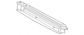 Radiator deflector blinds Nissan Versa Note 13-16 prerest