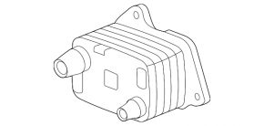Chevrolet Equinox EV 24-26 front engine oil cooler is dented