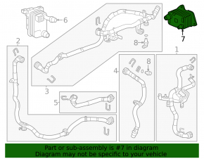Chevrolet Equinox EV 24-26 front engine oil cooler is dented
