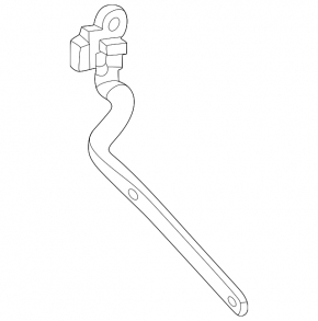 Right trunk door hinge BMW i4 22-26
