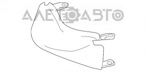 Rear right control arm pad for spring Toyota Highlander 20-