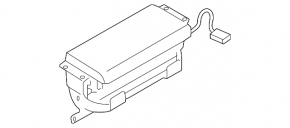 Airbag passenger in the dashboard Audi Q7 4L 10-15