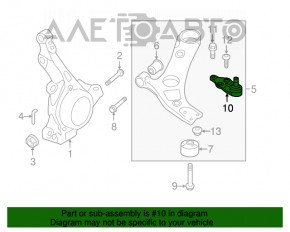 Ball joint front control arm Kia Optima 11-15