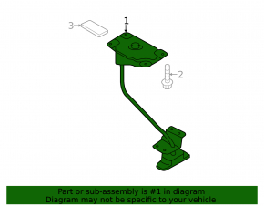 Spare wheel mounting mechanism Hyundai Santa FE 19-20