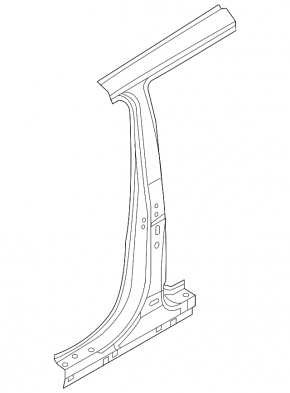 Body pillar central right Kia Sorento 16-17