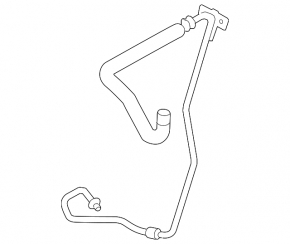 Power steering hose Audi A4 B8 08-16