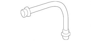 Rear left brake hose Toyota Sienna 17-20