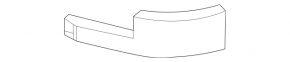 Right front bumper reinforcement bumper for Mercedes H247 GLA 20-26