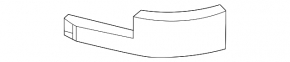 Right front bumper reinforcement bumper for Mercedes H247 GLA 20-26
