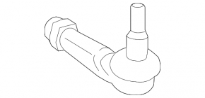 Steering tip right Ford Fiesta 11-19 CTR
