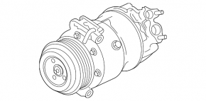 Jaguar E-Pace 18-25 Air Conditioning Compressor