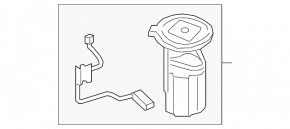 Fuel pump petrol pump Ford Ecosport 18-21 1.0T