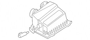 Lincoln Nautilus Air Filter Housing 20-23 2.7T Upper