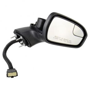 Side mirror right Ford Fusion mk5 13-20 5 pins, BSM, heated, silver