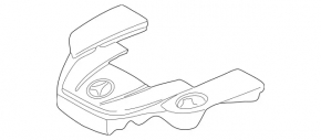 Mercedes W211 E550 Engine Cover